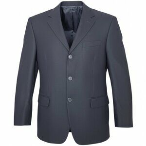 Banana Republic Blazer Wool Navy Blue Made in Italy Size 42S